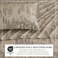 thumbnail image 3 of Great Bay Home Rustic Inspired Microfiber Sheet Set (Twin, Bear Mountain), 3 of 7