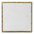 thumbnail image 5 of SAFAVIEH Couture Jessa Glam Glass Top Metal End Table, Brass/White, 5 of 9