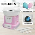 thumbnail image 6 of Nostalgia PCM805PNK Retro Hard & Sugar Free Candy Cotton Candy Maker, Pink, 6 of 7