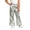 Silver, variant on Girls Boys Metallic Hip Hop Pants Shiny Sequin Sparkly Elastic Waist Loose Dance Trousers for Performances and Casual Black 11-12Years