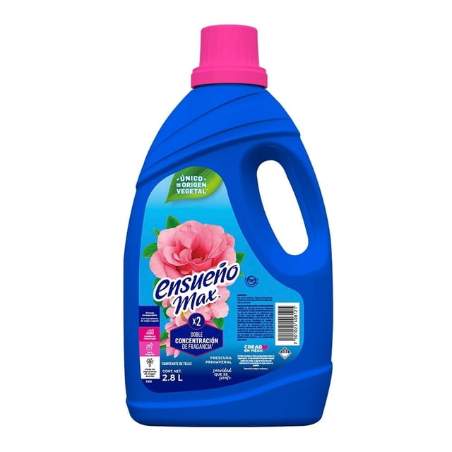 Suavizante de telas Ensueño Max frescura primaveral 2.8 l