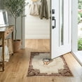 thumbnail image 2 of ODIKA 2'x3' Washable Doormat Non-Slip, Low Pile Vintage Men Graphic Is Cartoon Novelty Motif Aesthetic Chrome Flowing Dynamic for Entryway, Kitchen, Laundry Room, 2 of 7