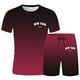 thumbnail image 4 of Playeras Estampadas Para Hombre, Camiseta Holgada Con Estampado De Letras De Ciudad Para Hombre, Conjunto De Ropa Deportiva De Verano, Ropa Deportiva Informal, 4 of 4