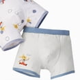 thumbnail image 4 of Qopobobo Boys Underwear Boys Training Underwear Toddler Boy Briefs Little Kids Underwears Soft Toddler Underwear Blue,13-14 Years, 4 of 4
