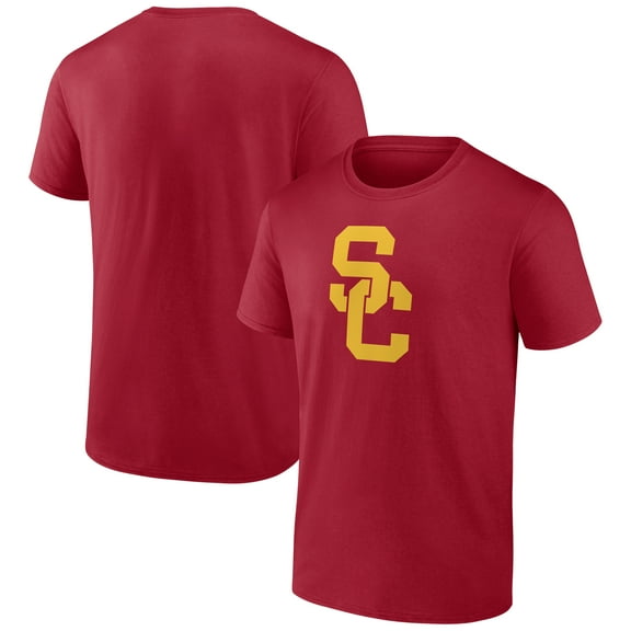 Men's Cardinal USC Trojans Primary Logo T-Shirt