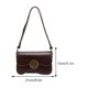 thumbnail image 2 of Bolso Hobo para axila para mujer, bolso con asa superior con hebilla, bolso bandolera, bolso elegante para chica, 2 of 9