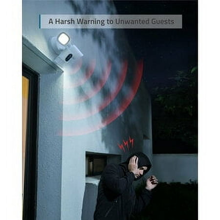 eufy - Security Floodlight Camera - White