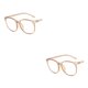 thumbnail image 3 of Minnieouse Gafas ligeras que bloquean la luz azul Ojos Seguros en cualquier lugar Gafas anti-luz azul Moda champán champán 2Conjunto, 3 of 6