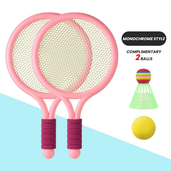 Godderr Baby Badminton Racket,Kids Tennis Racket Exercise Sports Outdoor Toys for Toddler 3 year