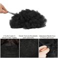 thumbnail image 3 of Afro Puff Drawstring Ponytail For Black Women , High Puff Drawstring Short Ponytail Bun For Short Natural Hair,Afro Kinky Curly Ponytail Hairpieces With Clip In, 3 of 5