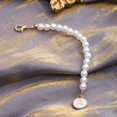 thumbnail image 2 of CSChome Cup Pendant Keychain Cup Pendant Keychain Personalized Pearl Charm Stylish Name ID Letter Handle Keychain for Water Bottle Bag Pendant Accessory Cup Pendant, 2 of 5