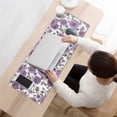 thumbnail image 3 of Long Mouse Pads for Desk,Pioneer Flower Floral Print Pattern Desk Mats on Top Of Desks, Desk Mouse Pad Extra Large with 3mm Non-Slip Base and Stitched Edge for Gaming,Office,Work,Home 31.5"x11.8", 3 of 6