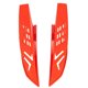 thumbnail image 2 of Casco de plástico Cuernos Punk Protector Decorativo Elegante Accesorios de moto Decoración adhesiva fuerte Fácil de instalar - rojo Sunnimix Cascos Cuernos, 2 of 8