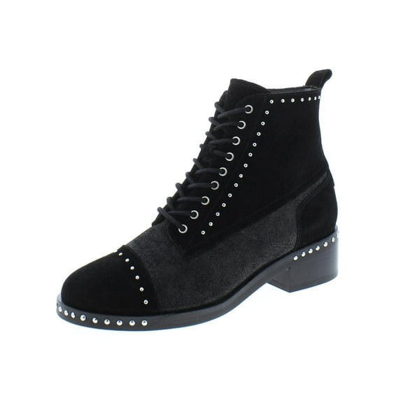 Marc Fisher Womens Cassidey Suede Shimmer Booties Black 8 Medium (B,M)