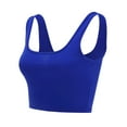 thumbnail image 5 of outfmvch tank top for women glitter strappy tank cami swing vest clubwear womens tops crop tops blue, 5 of 8