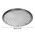 thumbnail image 6 of Gyedtr Non-Stick Pizza Pan with Holes 10.2 Inch Round Mesh Pizza Baking Screen Pizza Tray For Oven Home Restaurant Pizza Pan for Oven Clearance, 6 of 6