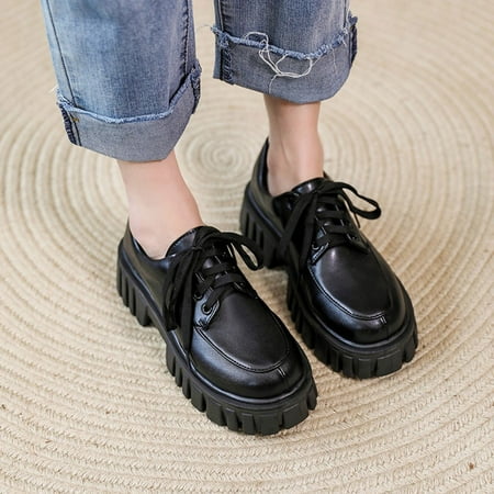 

Cathalem Fashion Autumn And Winter Women Casual Shoes Flat Soles Thick Soles Non Slip Round Toe Solid Color Slip on Flip Flops Black 6.5