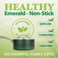 thumbnail image 4 of Granitestone Emerald Collection 10 Piece Pots and Pans Set with Ultra Nonstick Stainless Steel Stay Cool Handles, Oven & Dishwasher Safe, 4 of 8
