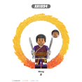 thumbnail image 1 of Marvel The Avengers Doctor Strange Scarlet Witch SpiderMan Lego Minifiguras Bloques De Construcción Figuras Juguetes, 1 of 4
