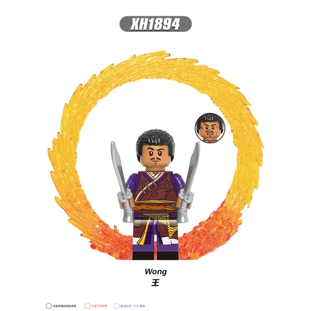 Marvel The Avengers Doctor Strange Scarlet Witch SpiderMan Lego Minifiguras Bloques De Construcción Figuras Juguetes
