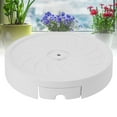 thumbnail image 3 of Support de Plante Roulant Rond avec 4 Roues Universelles, Palette de Jardinière en Plastique avec Plateau Amovible, Support de Pot de Fleurs pour Jardin Intérieur Extérieur Terrasse, 3 of 7