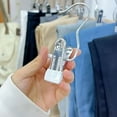 thumbnail image 6 of 20 PCS Clothespin Hat Pants Storage Hanging Travel Hook,Space-Saving Hanger Clips,Multi Function Clip Hooks,Portable Stainless Steel Laundry Hanging Hooks Clips for Closet,Towel,Boot,Sock,Glove, 6 of 9