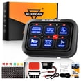 thumbnail image 1 of Panel de interruptores Auxbeam BC60 de 6 elementos con LED regulable automáticamente, 1 of 8