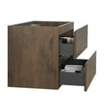 thumbnail image 5 of Alice 30" Wall Mounted Floating Bathroom Vanity in Walnut without Basin, 5 of 6