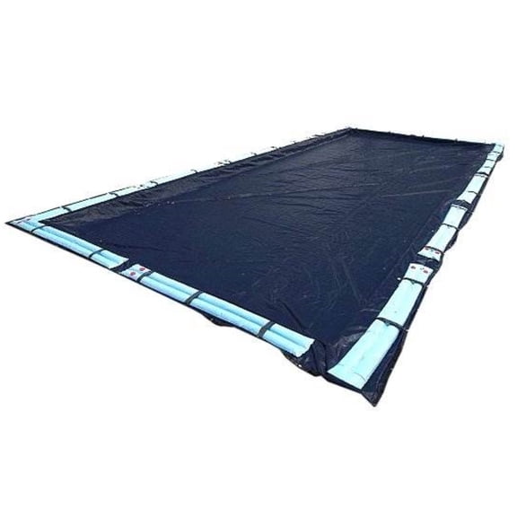 Deluxe 20x40 Dark Blue Winter Rectangular Inground Swimming Pool Cover Safety