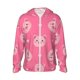 thumbnail image 1 of Fotbe Cartoon Pigs and Hearts Chaqueta con Protección Solar UPF 50+ para Hombre y Mujer, Camisa con Capucha y Bolsillos-Small, 1 of 7