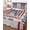 White, Blue, Red, Gray, variant on Quilt King Size Bedding Set, Anniversary USA Flag Reversible Summer Quilt 3 Pieces, Statue of Liberty Vintage Lightweight Bedspreads Coverlets with 2 Pillow Shams for All Seasons