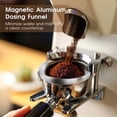 thumbnail image 4 of 54mm Espresso Accessories Kit, Espresso Distribution Tool, Spring Loaded Calibrated Tamper and Dosing Funnel Set, Coffee Distributor Leveler Fits Breville 54 mm Machines and Portafilter, 4 of 7