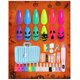 thumbnail image 1 of Set de esmaltes de uñas en gel Beetles Halloween con mini lámpara LED, 1 of 9