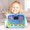 Light blue, variant on Dvkptbk Kids Tablet Boys Learning Pad with Led Teach Alphabet Numbers Math Early Development Interactive Electronic Toy Christmas Gifts Baby Toys for Boys Education