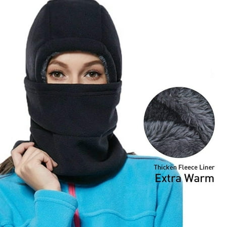 Warm Balaclava - Thermal Fleece Balaclava Sports Face Mask Windproof Warm for Cycling