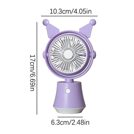 

Midsumdr Portable Fan Personal Fan USB Mini Desktop Creative Handheld Portable Light Bulb Aromatherapy Fan Small Travel Fan On Clearance