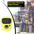 thumbnail image 4 of Contador Mini Finger LCD Electrónico Digital Rango 0-99999 Amarillo, 4 of 5