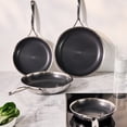 thumbnail image 5 of ZWILLING Peak 10-inch Stainless Steel Ceramic Nonstick Dual Performance Fry Pan with Lid, 5 of 6