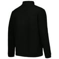 thumbnail image 3 of Men's G-III Sports by Carl Banks Black LSU Tigers Pinch Runner Half-Zip Top, 3 of 3