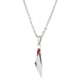 thumbnail image 2 of Collar Con en Forma Mapa Palestina Accesorios Diarios (gotas Color Acero), 2 of 2