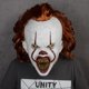 thumbnail image 5 of Máscara de Pennywise con LED y peluca luminosa para Halloween, terror y cosplay. Hecha de látex y fibra de pelo de alta calidad, ligera y cómoda. Ideal para fiestas de disfraces, carnavales y, 5 of 6