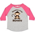 thumbnail image 3 of Inktastic Daddys Little Monkey Boys or Girls Toddler T-Shirt, 3 of 5
