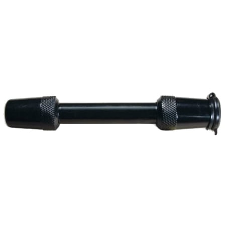 TRIMAX T5Black: Powder Coat Black Hardened Steel Locking Receiver Pin (5/8" Dia. x 3-1/2" Span)