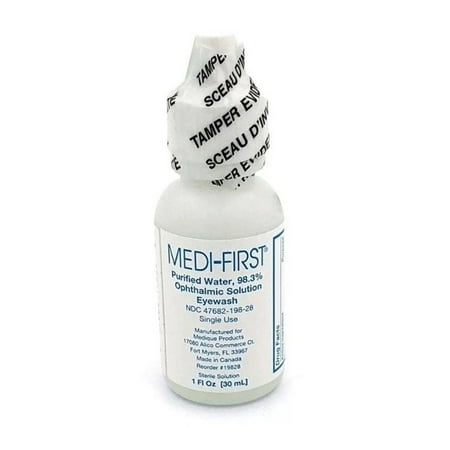 MMBM Sterile Eye Wash, 1 Oz. (30 mL), 10 Bottles