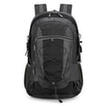 thumbnail image 1 of relayinert Multipurpose Backpack For Hiking 40L Capacity Waterproof Nylon Reflective Markings Black, 1 of 5