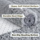 thumbnail image 5 of Alfombra Merelax Soft Modern Shaggy de 150 x 240 cm, color gris, 5 of 9