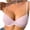 Pink, variant on Women Underwire Bra Front Closure Push Up Lace Back Support Daily Casual Wear