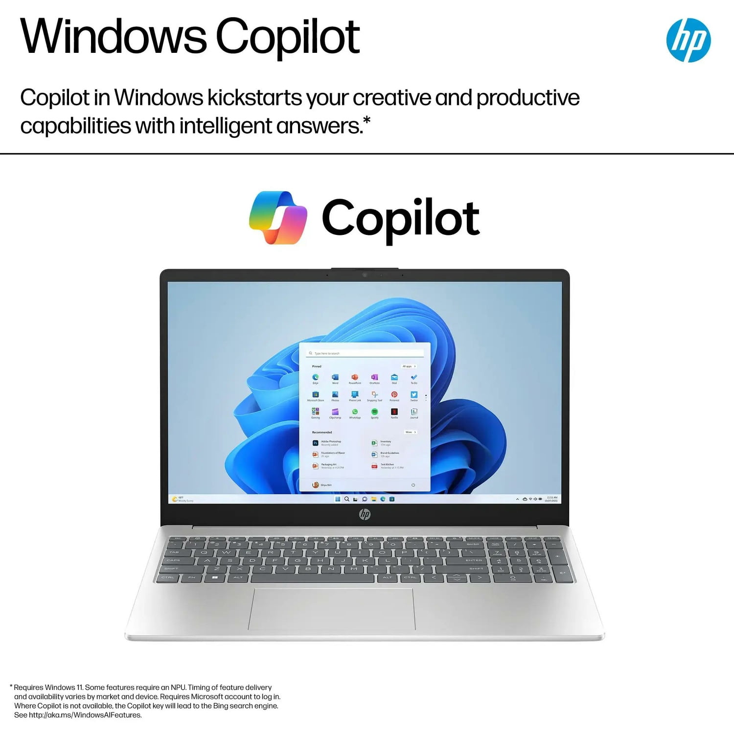 HP 15.6" HD Touchscreen Laptop, 10-Core Intel Core i5-1235U, 16GB RAM, 512GB SSD + 256GB Portable SSD Hub, KeyPad, HDMI, USB-C, Win 11, Natural Silver