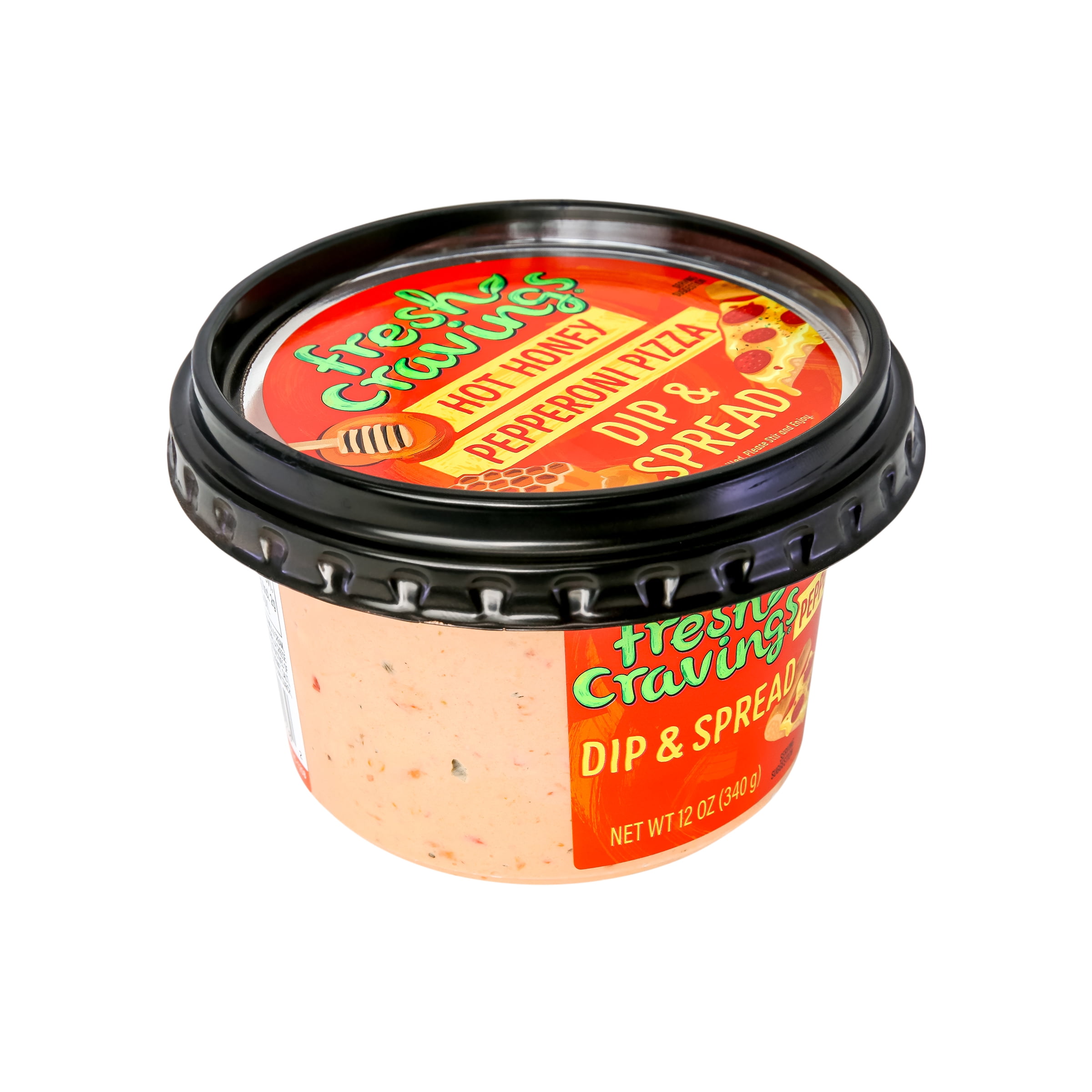 Fresh Cravings Hot Honey Pepperoni Pizza Dip & Spread 12 oz., Ready to Eat, Refrigerated, Contains Milk