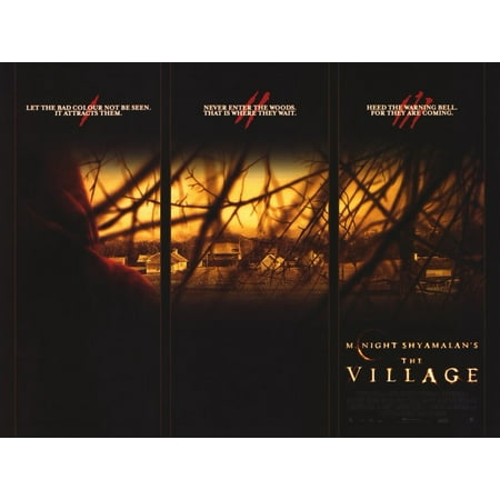 The Village (2004) 11x17 Movie Poster (UK) (Best Villages In Uk)